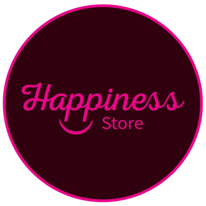 لوغو و شعار الموقع الإلكتروني متجر السعادة Happiness Store Logo
