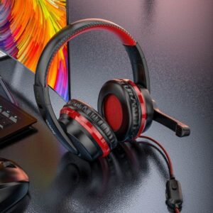 hoco w103 gaming headphone هيدفون غيمينغ للألعاب سماعات رأس