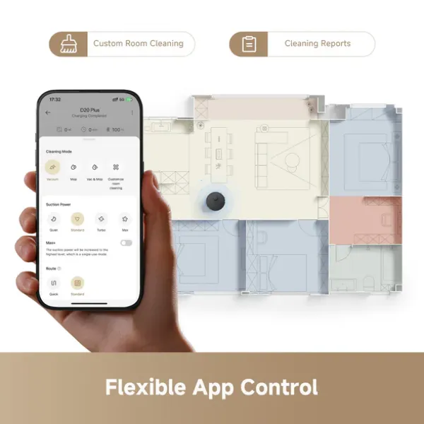 مكنسة روبوت دريمي d20 plus - الصورة 3