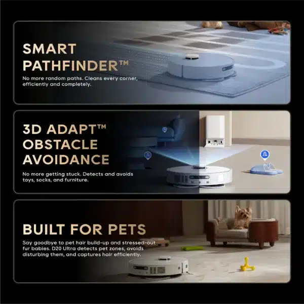 مكنسة روبوت دريمي d20 ultra - الصورة 3