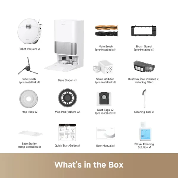 مكنسة روبوت دريمي l40s pro ultra - الصورة 2