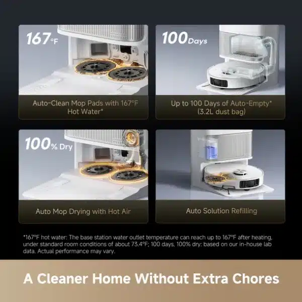 مكنسة روبوت دريمي l40s pro ultra - الصورة 3