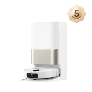 مكنسة روبوت دريمي x50 ultra complete بقوة شفط 20,000 باسكال ونظام فراشي مزدوج مع قاعدة powerdock™ 8 في 1 وذكاء اصطناعي متطور.