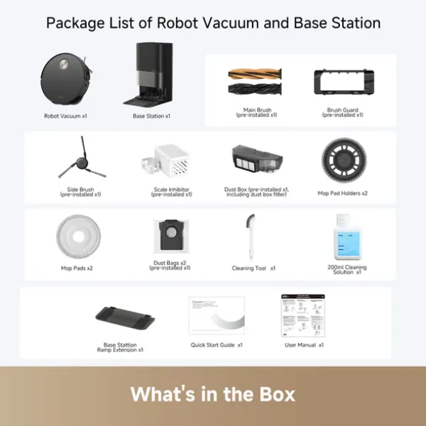 مكنسة روبوت دريمي x50 ultra complete - الصورة 6