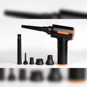 فرد هواء بورودو مع 4 رؤوس (Porodo Triple Speed Portable Air Duster with 4 Nozzles)
