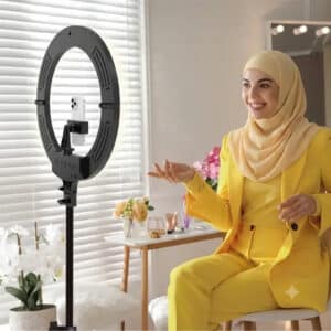 رينغ لايت 18 بوصة جرين لايون