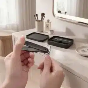 قصاصة أظافر برأس دوار مع مبرد بورودو