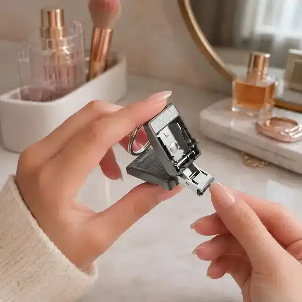 Porodo Lifestyle Neta Pocket Size Nail Clipper with Keychain Ring 5