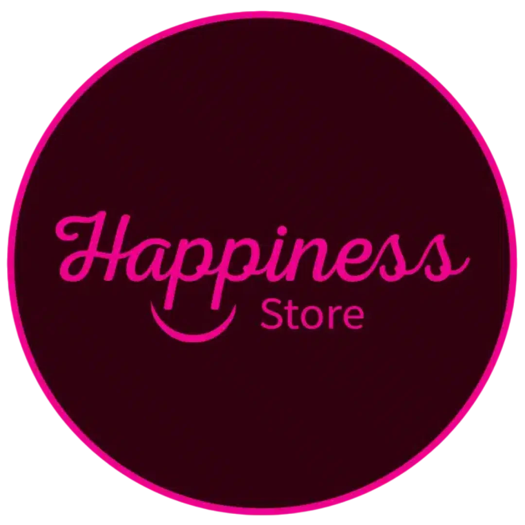 لوغو و شعار الموقع الإلكتروني متجر السعادة Happiness Store Logo